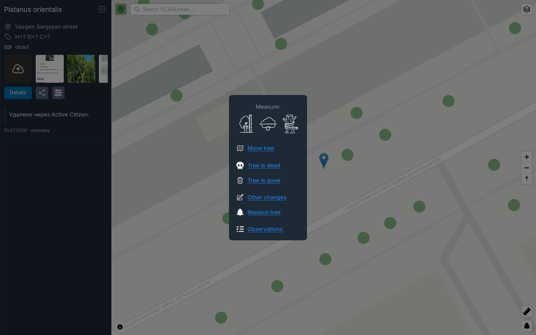 Context menu