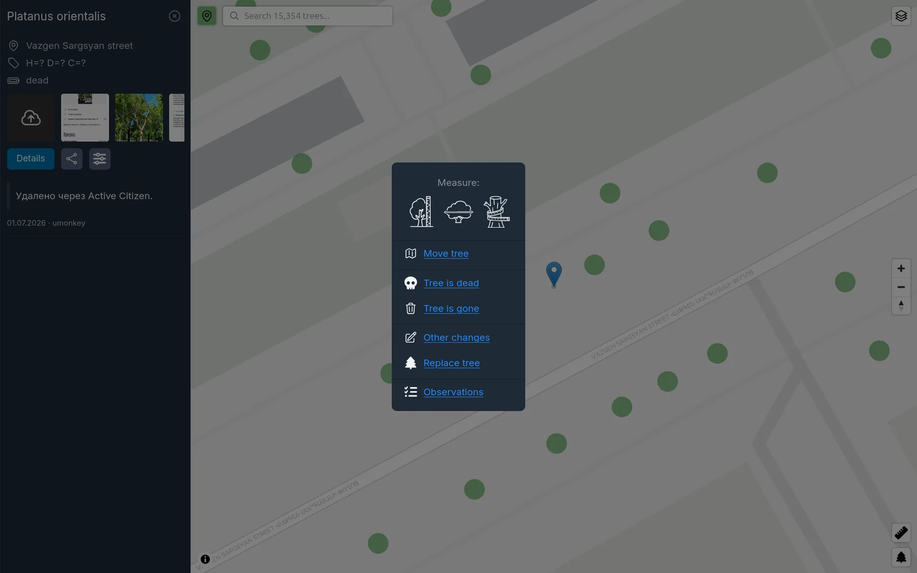 Context menu